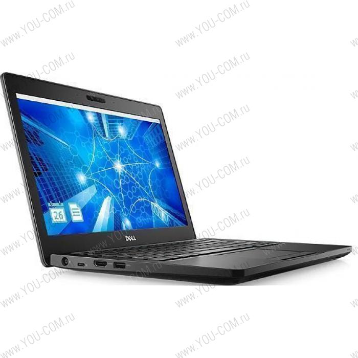 Ноутбук Dell Latitude 5280 12.5"HD(1366x768)/Webcam, i3-7100U (2.4Ghz, DC) 3MB, 4GB (1*4GB) 2400Mhz DDR4, 500GB SATA 7.2k SSD, HD Graphics 620, Dell Wireless 1820 802.11AC Dual-Band Wi-Fi + BT 4.2 Wireless Card (2x2), 42W/HR 3C Battery, 65W AC Adp, No SCR,No Fingerprint,Backlit Kbd,Ubuntu Linux 16.04, 3Y NBD