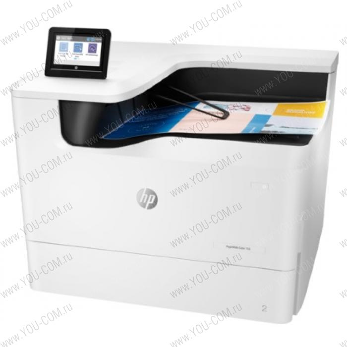 HP PageWide Color 755dn (A3, 600dpi, 35(up to 55)ppm, Duplex, 1,5 Gb,2trays 100+550, USB/GigEth/WiFi, 1y war, pigment ink, replace Y3Z46B)