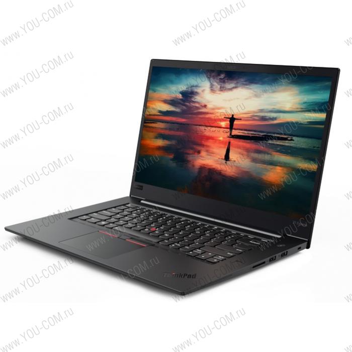 Ноутбук ThinkPad X1 Extreme Gen1 15.6" UHD (3840x2160) IPS (400Nit) + IR Camera + Touch, i7-8750H, 16GB DDR4, 512GB SSD, Nv GTX 1050Ti 4GB, NoWWAN, WiFi, BT, FPR, TPM, 4 Cell, Win 10 Pro, 3YR OS, 1,8 kg