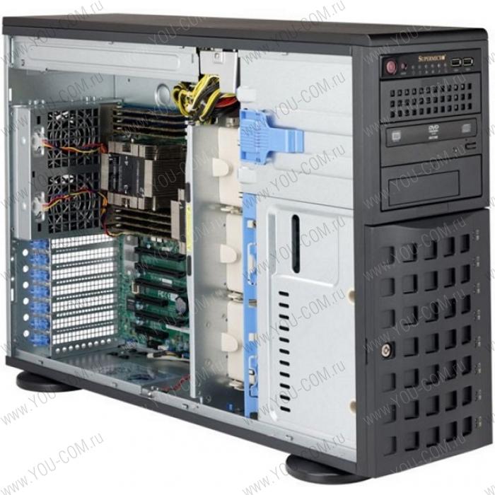 Серверная платформа Supermicro SuperServer 4U 7049P-TRT noCPU(2)Scalable/TDP 70-205W/ no DIMM(16)/ SATARAID HDD(8)LFF/ 2x10GbE/ 6xFH, M2/ 2x1280W