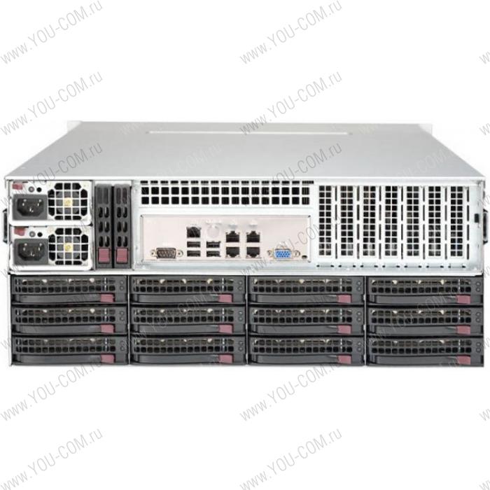 Серверная платформа Supermicro SuperStorage 4U Server 6049P-E1CR36L noCPU(2)Scalable/TDP 70-205W/ no DIMM(16)/ 3008controller HDD(36)LFF+ opt. 2SFF/ 2x10Gbe/ 7xFH/ 2x1200W