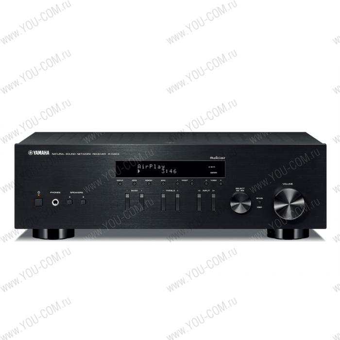 Yamaha R-N303 BLACK Стереоресивер,Стереоресивер,  - , поддержка iPhone/iPod., поддержка iPhone/iPod.