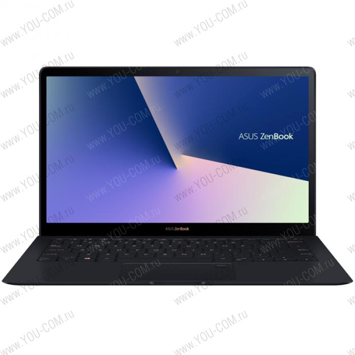 Ноутбук ASUS Zenbook S UX391UA-EG023R+Mini Dock i7-8550U/8Gb/512GB PCIe SSD/Intel 620/13.3"/FHD IPS (1920x1080)/WiFi/BT/Cam/Windows 10 PRO/Illum KB/1Kg/Deep Dive Blue/Sleeve