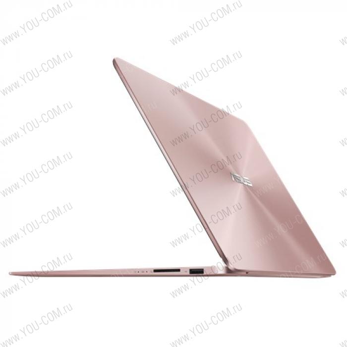 Ноутбук ASUS Zenbook UX430UA-GV286R Core i5 8250U/8Gb/256GB M.2 SSD/Intel 620/14.0"/FHD (1920x1080)/WiFi/BT/Cam/Windows 10 PRO/Illum KB/1,3kg/ROSE GOLD/Optical Mouse+Sleeve