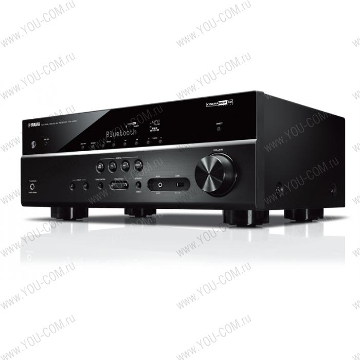 Yamaha RX-V485 BLACK //F 5.1-канальный AV-ресивер с функцией MusicCast Surround,Мощное 5-канальное окружающее звучание