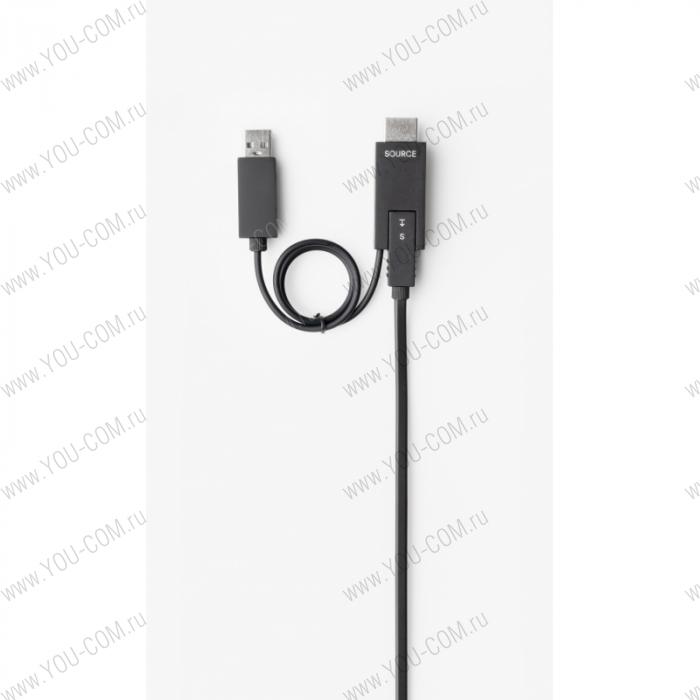 [WHQ20-T/ WHQ20-T-DL/ SHQ20-T-EC] Отсоединяемый модуль, Wize WHQ20-T/ WHQ20-T-DL/ SHQ20-T-EC передатчик HDMI-A HDMI-A (M) - HDMI-D (F) с дополнительным питанием USB A