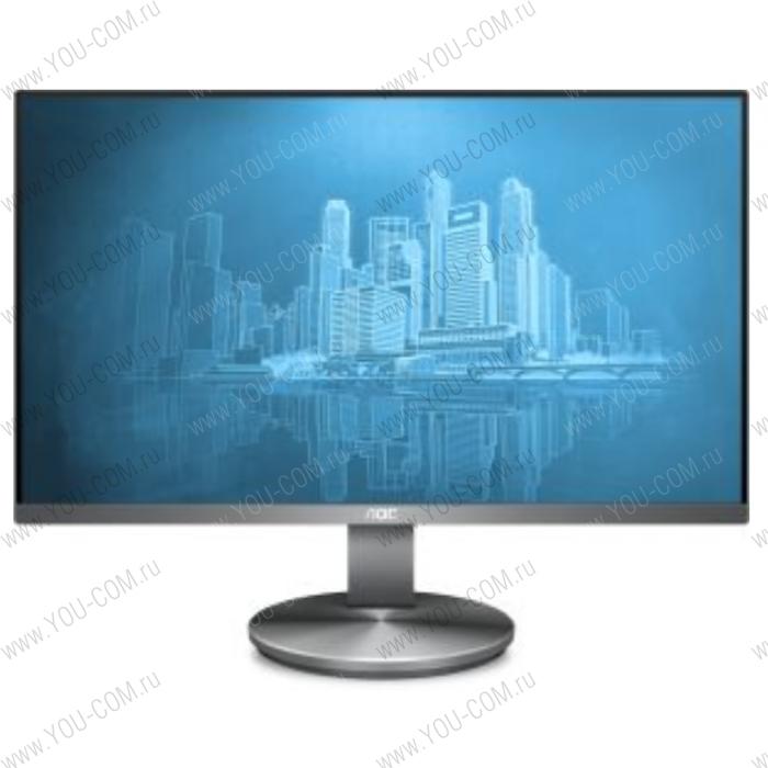 Монитор 23,8" AOC I2490VXQ 1920x1080 IPS LED 16:9 4ms VGA HDMI DP 20M:1 178/178 250cd Tilt FlickerFree Speakers Dark Grey