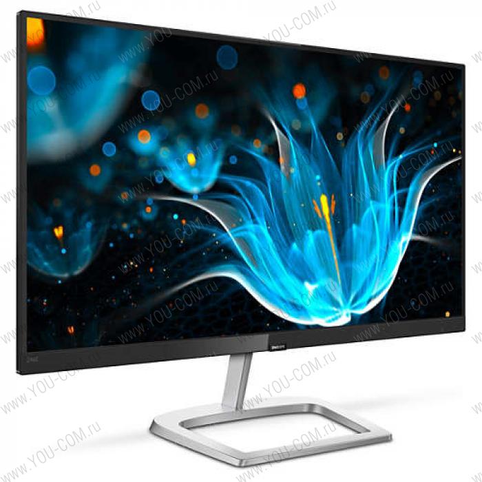 23,8" Philips 246E9QJAB 1920x1080 IPS LED 16:9 5ms VGA HDMI DP 1000:1 20M:1 178/178 250cd Speaker Tilt FreeSync LowBlue sRGB Black/Silver (246E9QJAB/01)