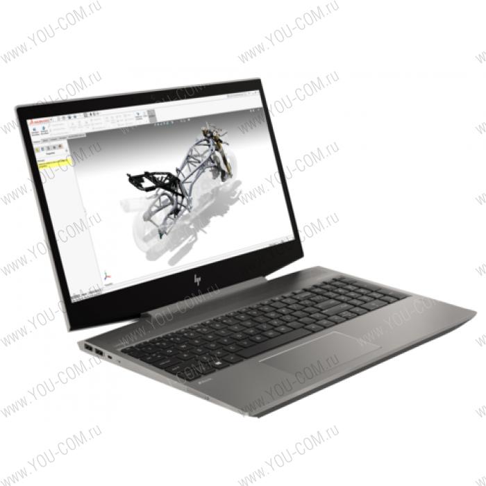 HP ZBook 15v G5 Core i7-8750H 2.2GHz,15.6" FHD (1920x1080) IPS AG,nVidia Quadro P600 4Gb GDDR5,8Gb DDR4-2666(1),256Gb SSD,70Wh LL,FPR,2.2kg,1y,Silver,FreeDOS