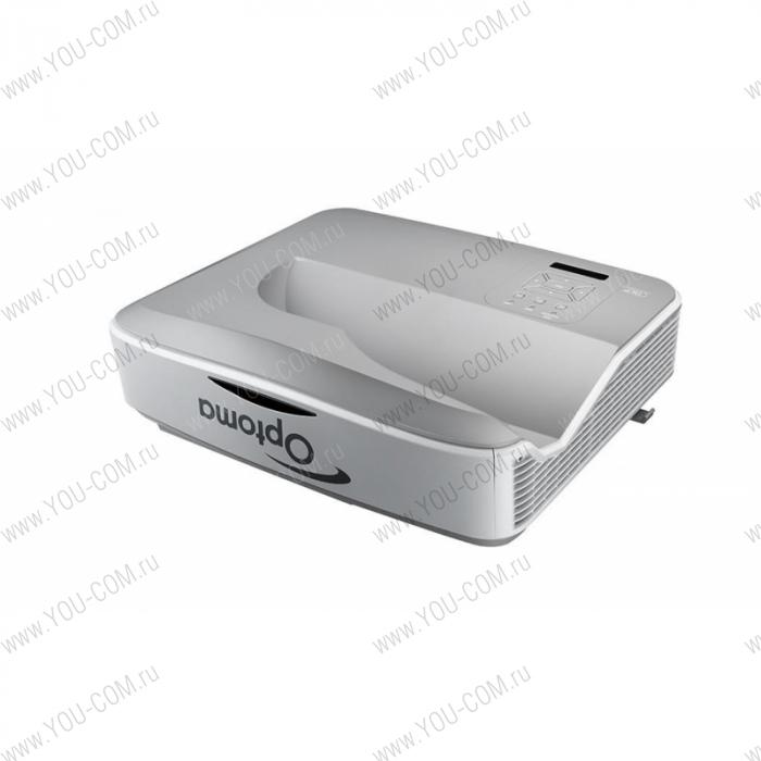 Лазерный проектор Optoma [HZ40UST] для дом. кинотеатра,DLP,1080p,4000 ANSI Lm;2500000:1;TR 0.25:1;HDMI1.4ax2;VGA (RGB/YPbPr);Composite;AudioIN:3,5,RCA;VGA Out; AudioOut,RJ45,RS232,USB-A Pow(2A),USB service;USB A reader;+12V;10W;5.6кг БЕЛЫЙ(95.78W01GC0L)