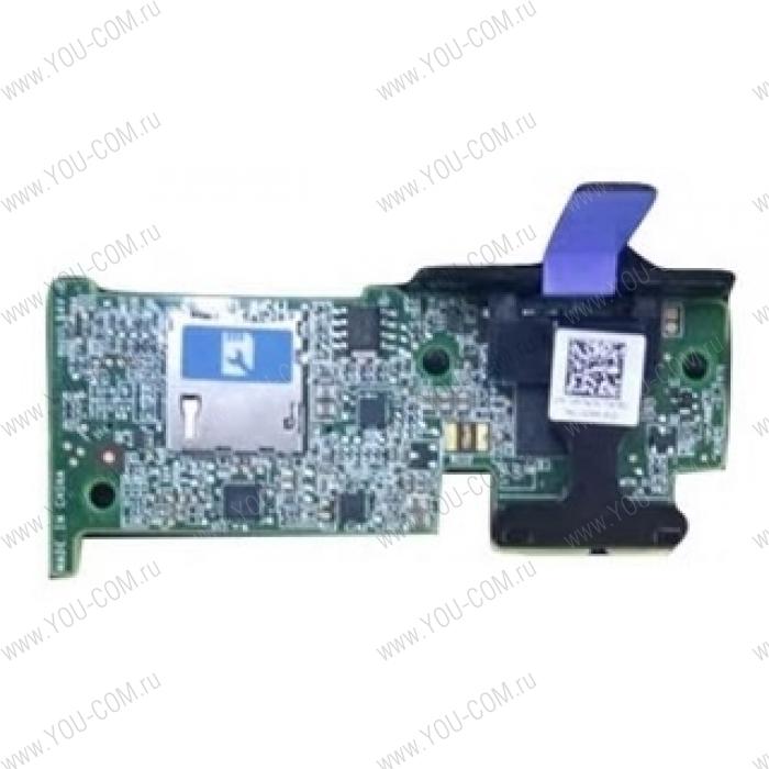 Плата расширения DELL Combo Card Reader and ISDM 3xMicroSDHC for G14 servers (For R440, R540, R640, R6415, R740, R740xd, R7415, R940, T440, T640)