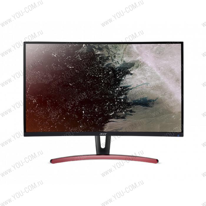 Монитор ACER 31.5" ED323QURAbidpx (16:9)/VA(LED)/ZF/2560x1440/4ms/250nits/3000:1/144Hz,178°/178°,Dual Link DVI+HDMI(2.0)+DP(1.2a)+Audio out/HDMI/DP FreeSync/Black/Red Curved 1800R,VESA 100x100