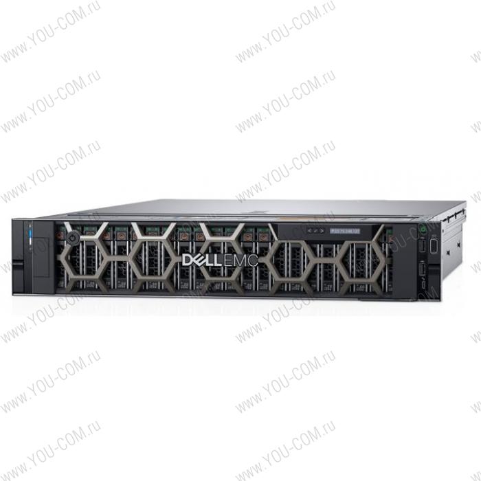 Сервер DELL PowerEdge R740xd/ 2U/ 12LFF/ 1x4110 (8-Core, 2.1 GHz, 85W)/ 1x16GB RDIMM/ 730P 2GB mC/ 1x1TB 7.2K SATA/ 4xGE/ 1x750W/ RC1/ 4 std FAN/ noDVD/ Bezel noQS/ Sliding Rails/ CMA/ 3YPSNBD