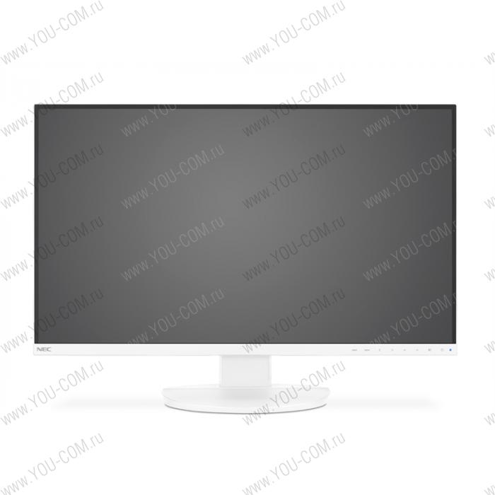 Монитор NEC 27" EA271Q LCD S/Wh (PLS; 16:9; 350cd/m2; 1000:1/7000:1; 6ms; 2560x1440; 178/178; DVI; HDMI; DP; DP out; USB; HAS 150mm; Swiv; Tilt; Pivot; Human Sensor; Spk 2x1W)