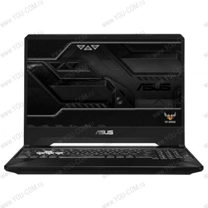 Ноутбук ASUS TUF Gaming FX505GD-BQ310 Core i7 8750H/8Gb/SATA 1TB 7200RPM 2.5' HDD+128Gb SSD/15.6"FHD (1920x1080)/no ODD/ GeForce GTX1050 4Gb/WiFi/BT/Cam/Illum KB/DOS/2.2Kg/Black