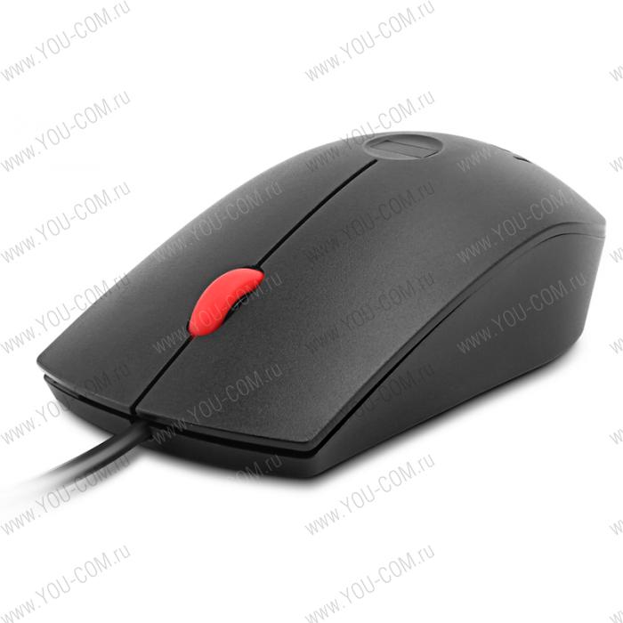Lenovo Fingerprint Biometric USB Mouse (1600 DPI, 256 bit security encryption with Match-on-Host style sensor, One-touch FPR sensor, Only for Win 10 )