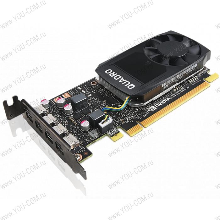 Lenovo ThinkStation Nvidia Quadro P1000 4GB GDDR5 Mini DPx4 Graphics Card with LP Bracket