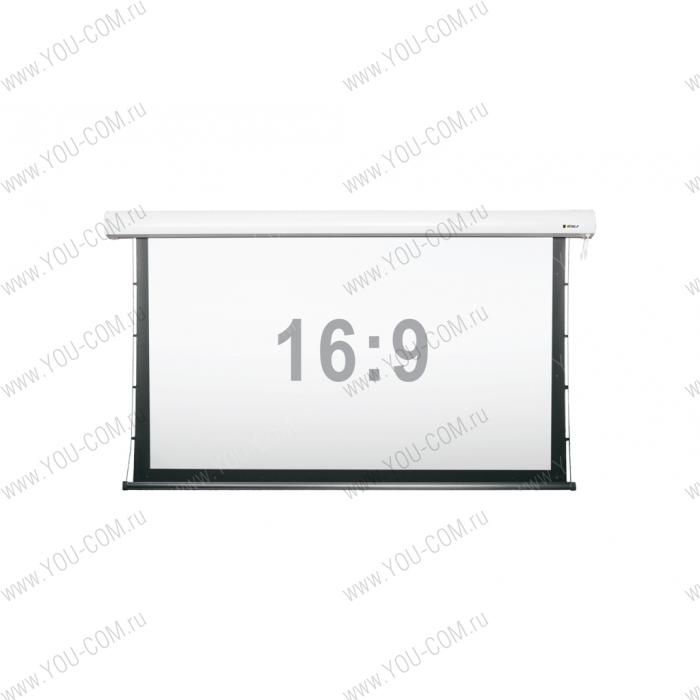 Экран проекционный Digis DSTP-16908 162"с электроприводом настенный TAB-Tension Prime, формат 16:9, 369x238, рабочая поверхность 360x200, MW