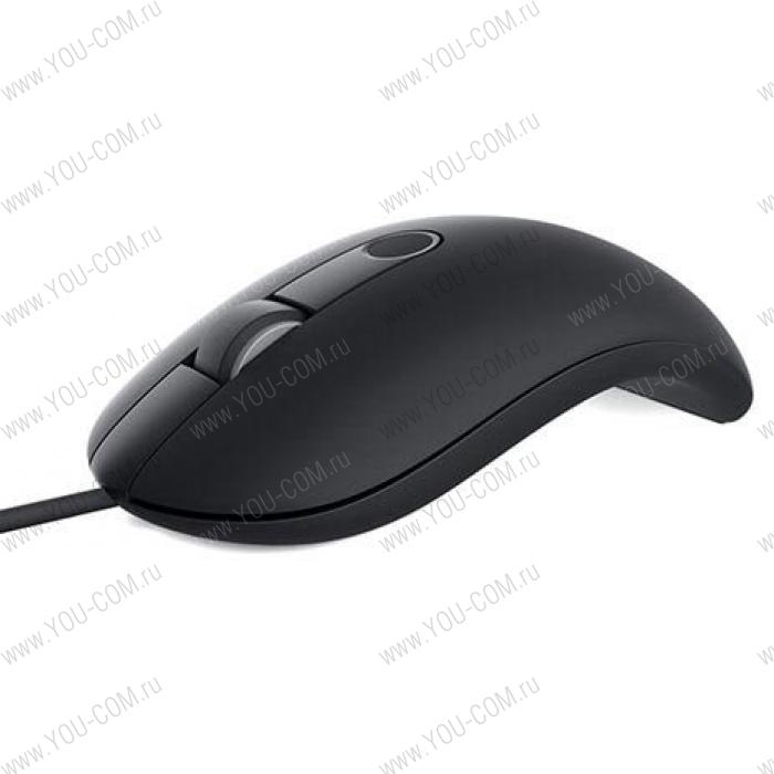 Dell Mouse MS819, со сканером отпечатков пальцев, проводная