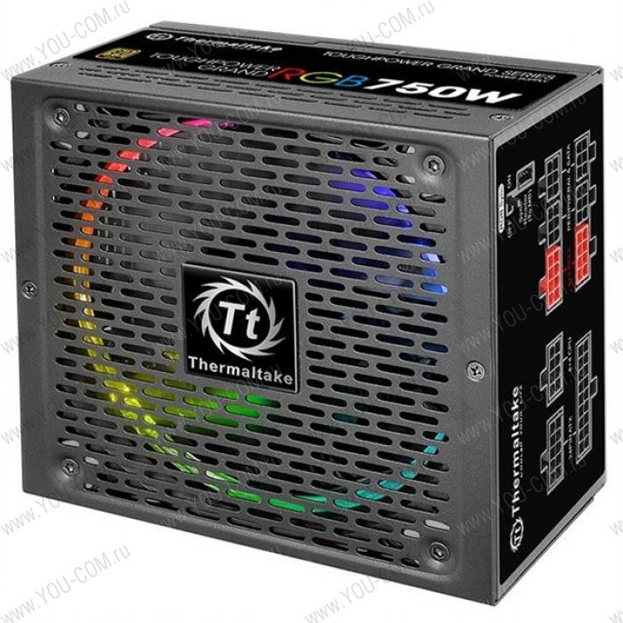Thermaltake Toughpower Grand RGB Sync (PS-TPG-0750FPCGEU-S), 750W, APFC, 80+ Gold, modular, синхронизация подсветки