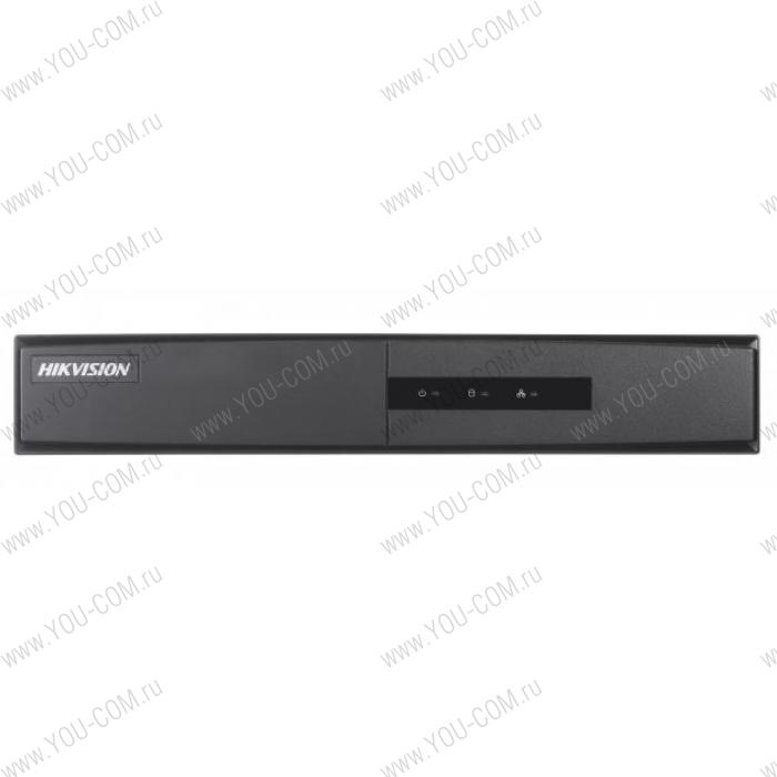 8-ми канальный IP-видеорегистратор Hikvision DS-7108NI-Q1/8P/M  c PoE Видеовход: 8 каналов; видеовыход: 1 VGA до 1080Р, 1 HDMI до 1080Р; двустороннее аудио 1 канал RCA, аудиовыход: 1 канал RCA,