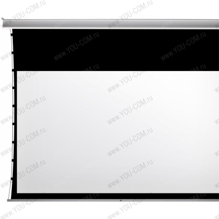 Экран проекционный Kauber InCeiling Tensioned BT Cinema, 122" с электроприводом встраиваемый 16:9 Peak Contrast S, область просмотра 152x270 см. дроп 50 см., длина корпуса 310 см.