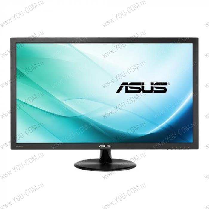 Монитор ASUS 21.5" VP228HE LED, 1920x1080, 1ms, 200cd/m2, 90°/65°, 100mln:1, D-SUB, HDMI, колонки, Tilt, GamePlus mode, VESA, Black, 90LM01K0-B05170