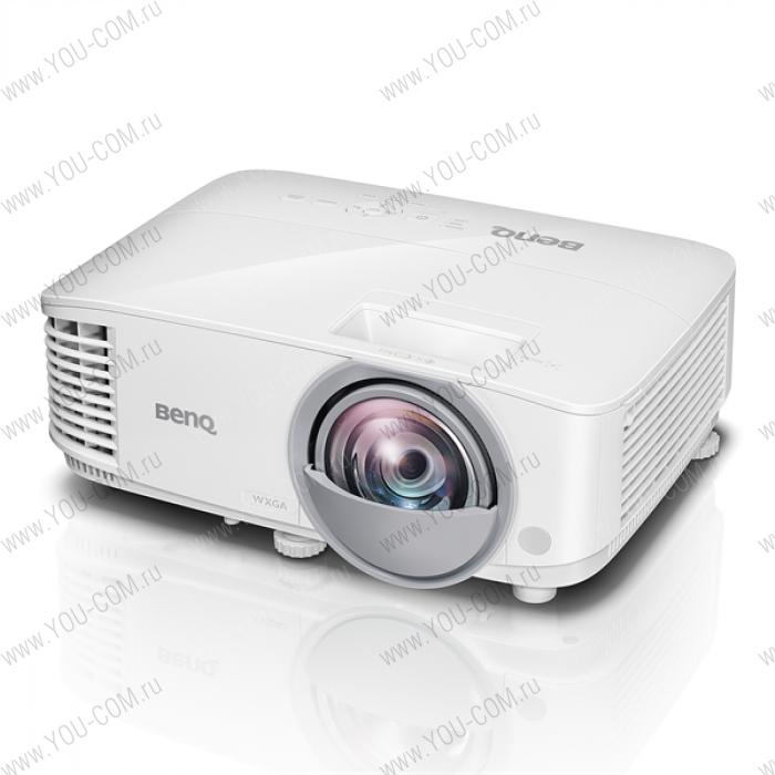 Проектор BenQ MW809ST DLP, WXGA (1280x800), 3000 AL, ST 0.49 T/R, HDMI, VGAx2, USB Power, Sound 10W, interactive ready, wireless ready. antidust components, White