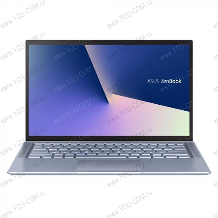 ASUS Zenbook 14 UX431FA-AM020T Core i3 8145U/4Gb/256GB SSD/Intel UHD 620/14"FHD IPS AG(1920x1080)/WiFi/BT/Cam/4 way speakers/Windows 10 Home/Illum KB/1,49kg/Utopia Blue Metal/Sleeve