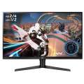 Монитор LG 31.5" 32GK650F-B VA LED, 2560x1440, Gaming, 5ms, 350cd/m2, 3000:1 (Mega DCR), 178°/178°, 2*HDMI, DisplayPort, USB-hub, 144Hz, FreeSync, HAS, Pivot, VESA, Black-Red