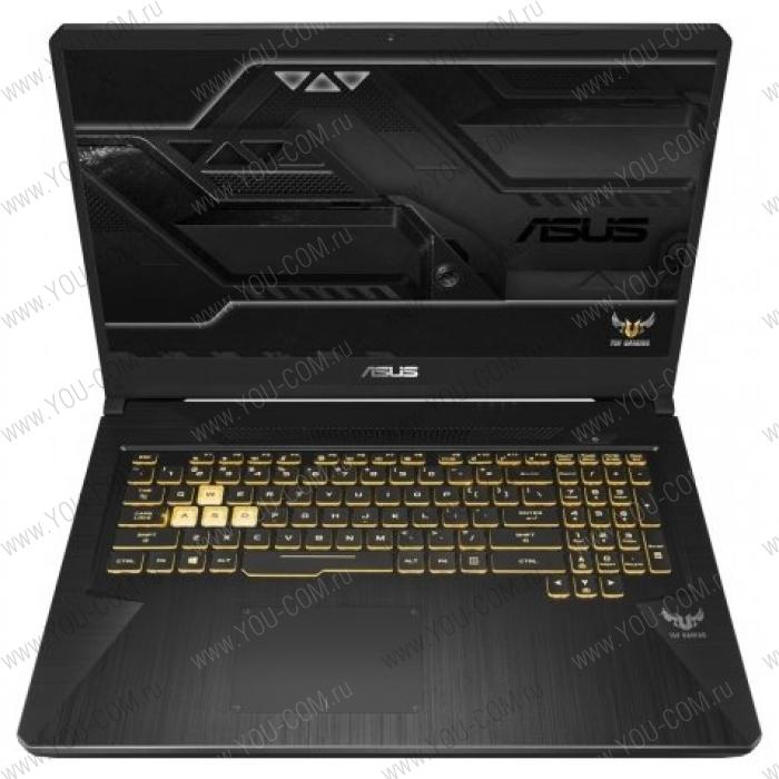 Ноутбук ASUS FX705GE-EW238 Intel Core i7 8750H/16Gb/512Gb SSD/No ODD/17.3" FHD IPS Anti glare 60Hz/NVIDIA GeForce GTX 1050Ti 4Gb GDDR5/Camera/Wi-Fi/No OS Black (Gold Steel)