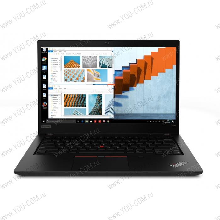 ThinkPad T490 14" FHD (1920x1080) IPS AG 400N Low Power, I7-8565U 1.8G, 8GB DDR4 , 512GB SSD M.2, NV MX250 2GB G5, NoWWAN, WiFi, BT, IR&HD Cam, 3cell,Win 10 Pro64 3y. Carry in, 1.46kg