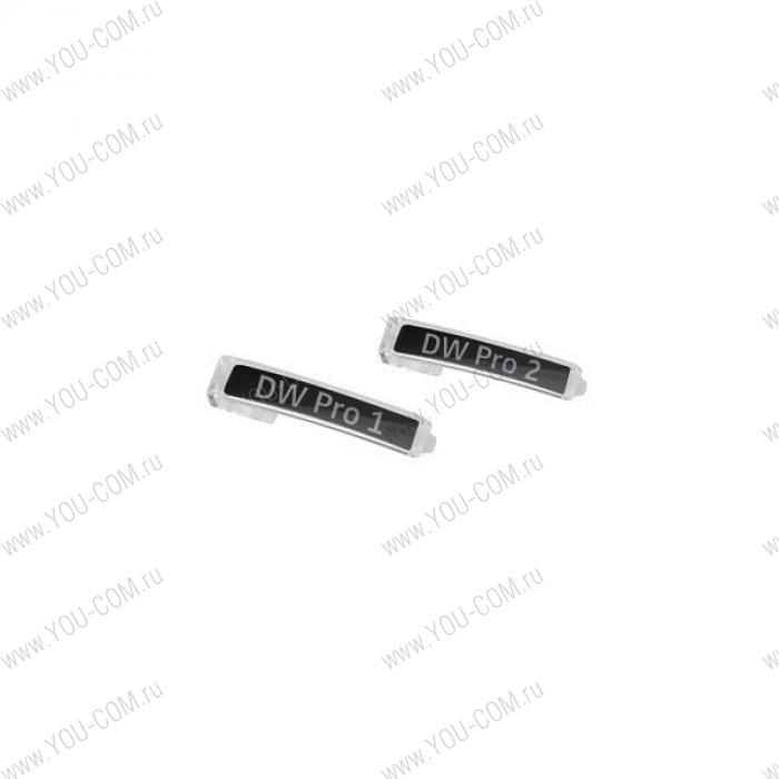 Sennheiser Name plate set, DW 20+30 Запасные таблички для DW Pro 1 + Pro 2 и гарнитур Mobile Business Pro.