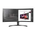 Монитор LG 34" 34WL85C-B IPS LED изогнутый, 3440x1440, 5ms, 300cd/m2, 1000:1 (Mega DCR), 178°/178°, HDMI*2, DisplayPort, USB-Hub, HDR 10, колонки, Tilt, HAS, Headphone Out, Black