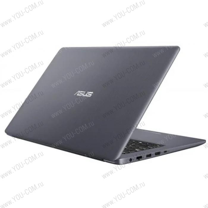 Ноутбук ASUS VivoBook Pro N580GD (M580GD-E4552R) Core i7 8750H/16Gb/1TB HDD+256Gb SSD/15.6"FHD AG (1920x1080)/no ODD/GeForce GTX1050 4Gb/Illum KB/WiFi/BT/Windows 10 Pro/1.99Kg/GREY_Metal