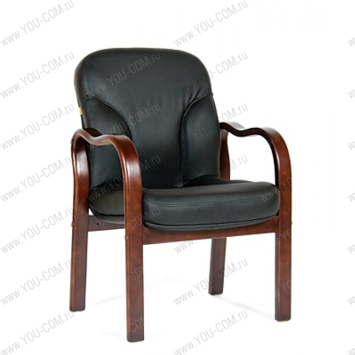 Офисное кресло Chairman   658 кожа черная
