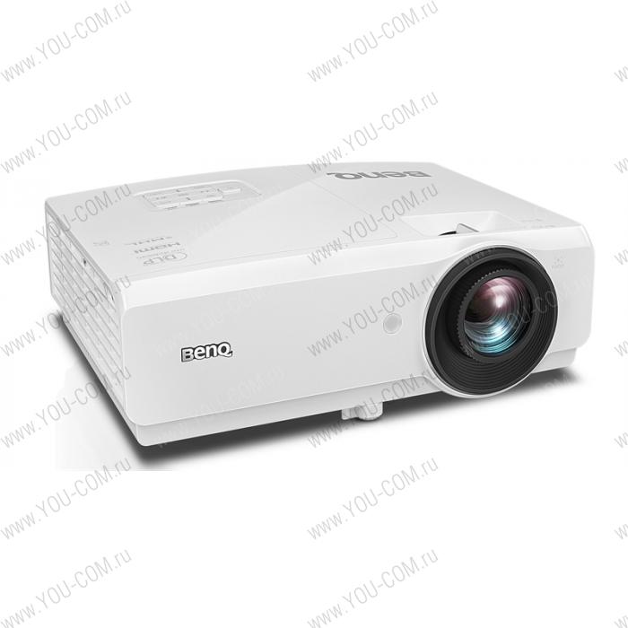 Проектор BenQ SH753+ DLP, FHD (1920x1080), 5000 AL, 1.5X, TR 1.39-2.09, HDMIx2/ MHLx1, VGA, LAN control, USB Power, White