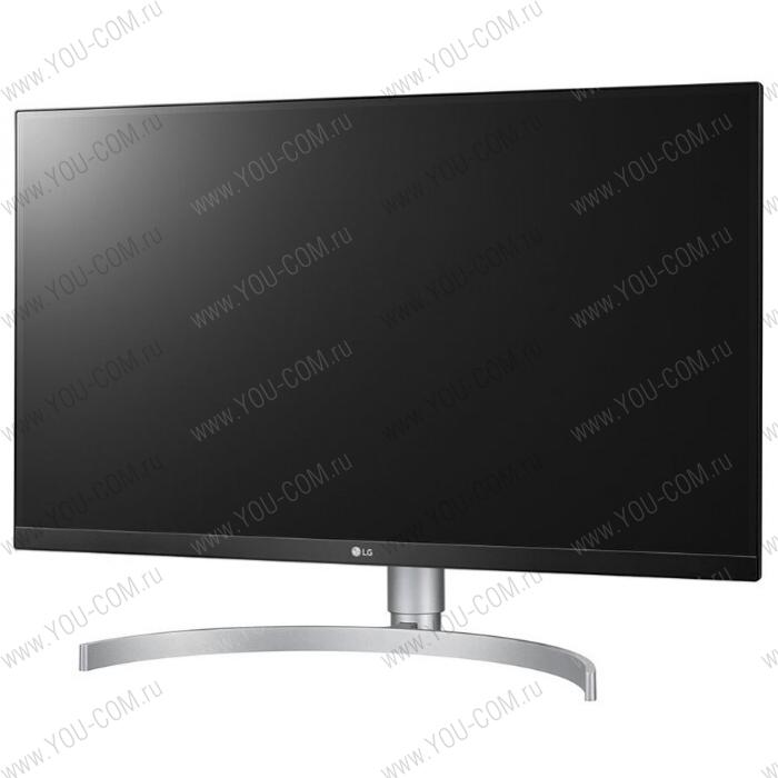 Монитор LG 27" 27UL850-W IPS LED 4K, 3840x2160, 5ms, 350cd/m2, 1000:1 (Mega DCR), 178°/178°, HDMI*2, DP, USB-hub, колонки, AMD FreeSync, HAS, Pivot, Tilt, VESA, Silver-White