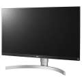 Монитор LG 27" 27UL650-W IPS LED 4K, 3840x2160, 5ms, 350cd/m2, Mega DCR, 178°/178°, 2*HDMI, DisplayPort, HDR 400, 60Hz, FreeSync, Headph.Out, HAS, Pivot, Tilt, VESA, Silver-White