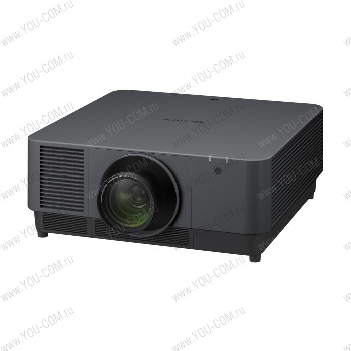 Лазерный проектор Sony VPL-FHZ90L/B (без линзы), 3LCD, 9000 ANSI Lm, 3000000:1, WUXGA, до 20000ч., Lens shift, DVI-D, RJ45, HDMI, HDBaseT, S-Video, 28 кг, ЧЕРНЫЙ.