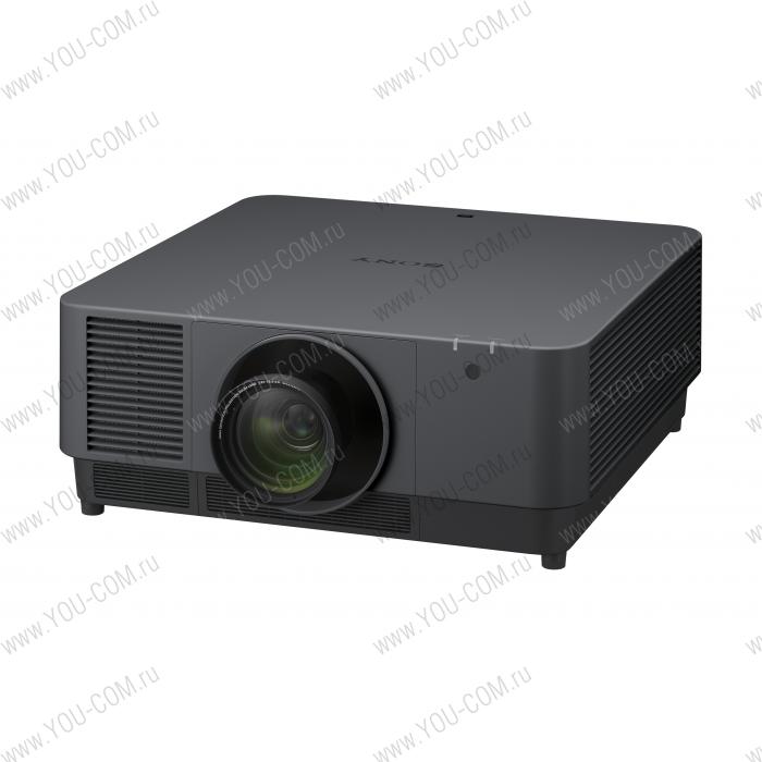 Лазерный проектор Sony VPL-FHZ120L/B (без линзы), 3LCD, 12000 ANSI Lm, 3000000:1, WUXGA, до 20000ч., Lens shift, DVI-D, HDBaseT: RJ45, USB A x1, HDMI, RGB/ Y PB PR: 5 разъемов BNC, 28 кг, ЧЕРНЫЙ.