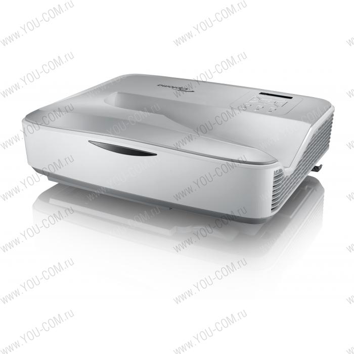 Лазерный проектор Optoma ZH420UST White DLP,1920x1080,4000 ANSI Lm;100000:1;TR 0,25:1; проц. сшивки; HDMI x2;VGA IN x1;AudioIN x1;MicIN x1;VGA OUT x1;AudioOUT x1;miniUSB;USB Power;RJ45 HDBaseT;RS232;10W;5,5кг. БЕЛЫЙ (H1P1AOZ5W1Z1)
