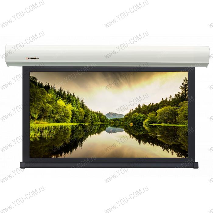 [LMBC-100103] Экран с электроприводом Lumien Master Business Control 185x215 см (раб.область129х207 см) (96") Matte White,