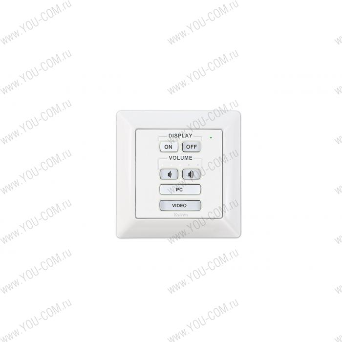 Панель [60-1084-31] Extron EBP 106 EU Кнопочная eBUS с 6 кнопками форматы Flex55 и EU