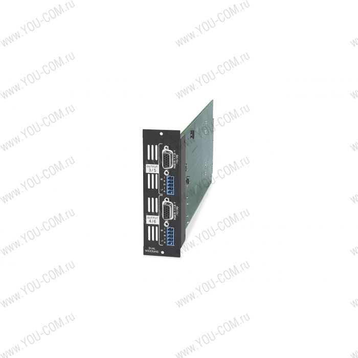 Широкополосная плата [70-547-02] Extron ISM 2WB на два выхода с разъёмами HD15 - для ISM 824