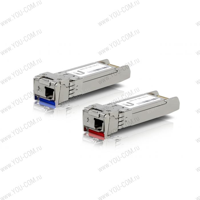 Пара трансиверов SFP+ Ubiquiti UF-SM-10G-S