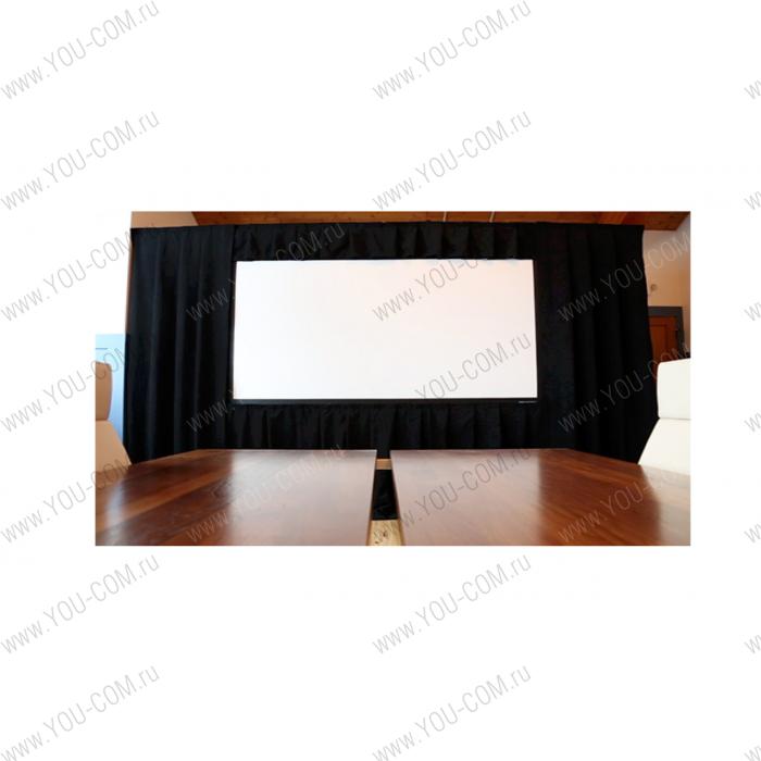 [NSDB88X140] Набор драпировок Drapery Kit Black Ultra Velour для экрана Da-Lite Fast-Fold NXT 239x371 см (раб.область 224х356 см) (165") 16:10