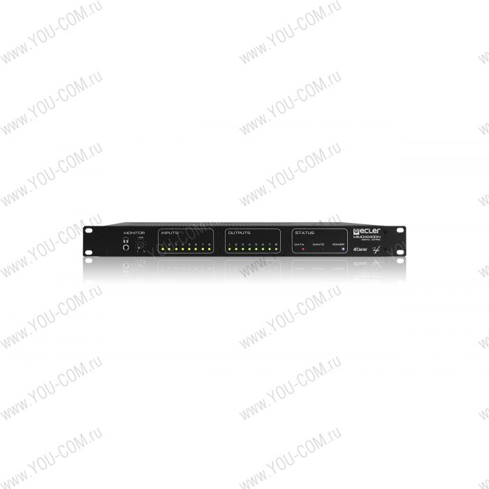 Цифровая аудио матрица ECLER [MIMO4040DN]