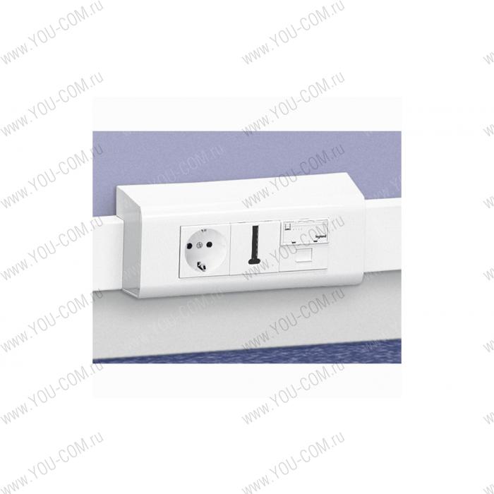 Mosaic Супп. д/мини к-к(н/пл)6м Legrand 030560