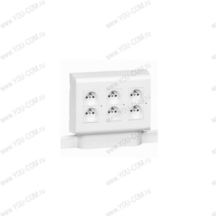 Mosaic Рамка вертик. 3х4м Legrand 031622